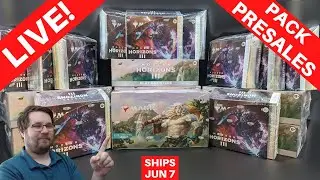 🔴LIVE! Modern Horizons 3 Collector & Play Pack Presales & Mass Opening pt 5 