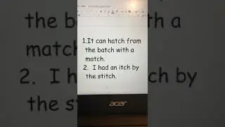 Tch sentences
