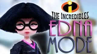 Custom Edna Mode Doll [ THE INCREDIBLES ]
