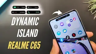 Realme C65 4G/5G  How To Set Dynamic Island | Mini Capsule | Calls, Notification, Battery, Face Unlo
