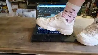 Laptop trampling with Disruptor