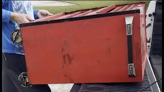 Snap On Box Restoration SMASHED and FLOODED NO TALKING Pt 1 KR657PA