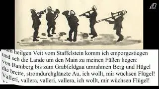 Wohlauf die Luft geht frisch und rein (mit Text)