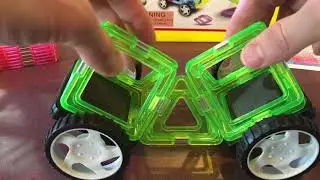 How to Make a Car for a Magnet Set With Magnetic Building Tiles