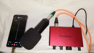 How To Connect Mic And Audio Interface To phone 