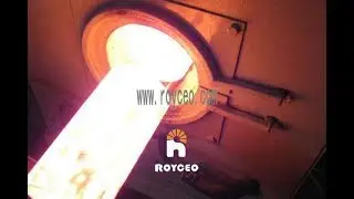 Medium   frequency induction heating forging