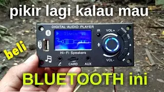 BLUETOOTH lcd TFT,semua informasi ada di dalamnya.