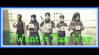 [MMD \ NARUTO] Uchiha Clan - I Want It That Way [ Funny Vine]