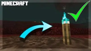MINECRAFT | How to Make Soul Torches! 1.16.1