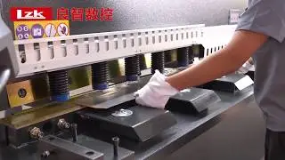 LZK HS swing beam shearing machine with E21S