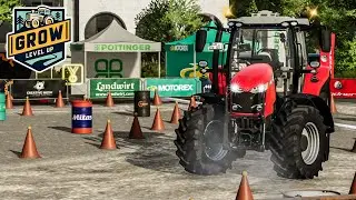 LS22 - LINDNER CHALLENGE auf dem Fußballplatz! | Grow: Level Up #22 |Farming Simulator 22