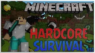 Minecraft: Hardcore Survival Ep. 13 - LOOKING FOR THE END PORTAL!