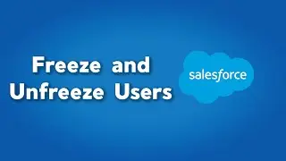 Freeze and Unfreeze Users in Salesforce | How to remove salesforce access from users