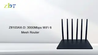 Z8103AX-D: 3000Mbps WiFi 6 Mesh Router