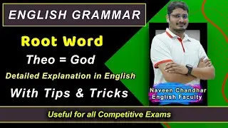 Theo Root Word in English __ Useful for all Competitive Exams