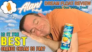 Alani Nu Dream Float Energy Drink Review. Is Alani Nu Dream Float the BEST Orange Cream yet?!?!