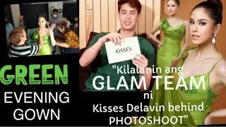 GREEN GOWN Inspired with #kissesdelavin NAPANSIN! Kilalanin ang GLAM TEAM ni Kisses