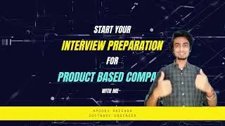 Start your Tech interview preparation with me.