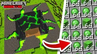 J’ai construit une MEGA ferme à SLIME sur Minecraft Hardcore