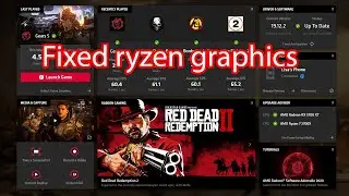 Amd radeon vega 11 graphics driver windows 10