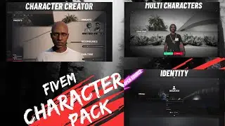 FiveM Identity + FiveM Multi Character + FiveM Character Creator