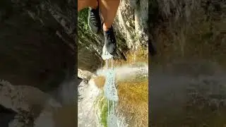 thin bridge designed for feet only who dares to walk this way