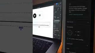 Designing animated music player 