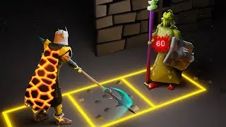 Deep Wildy NHing with the New Halberd