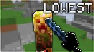 Bringing Minecraft To It's Absolute Lowest
