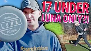 Can 4 of Us Beat AB's 17 Under Luna Round at New London?! | Disc Golf Challenge