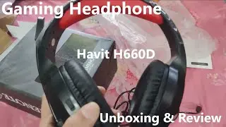 HAVIT Gaming Headset Unboxing & Review | HAVIT GAMENOTE H660D with RGB Effects | 4K**60FPS