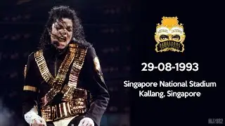 Michael Jackson | Dangerous Tour live in Singapore - Aug 29, 1993