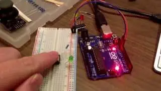 My second Arduino project - Push Button