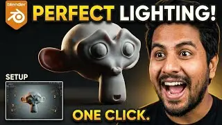 Blender's Automatic Object Tracking Light Setup