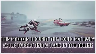 WHEN OPPRESOR MRK2 THINKS THEY CAN GET AWAY AFTER TARGETING A TANK IN GTA ONLINE (GREIFER TROLLING)
