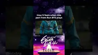 How it feels when listening to this part of #RunBTS, STREAM #BTS_Proof on all platforms ARMY!💜🔥💪