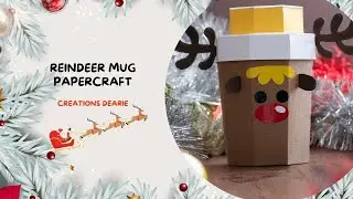 Reindeer Mug Papercraft