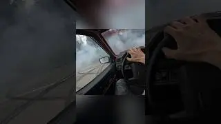 Volvo 740 burnout! #b230f #turbo