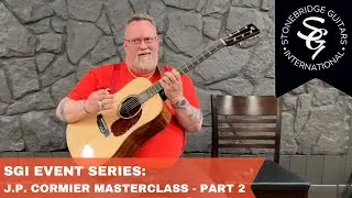 SGI EVENT SERIES - J.P. CORMIER MASTERCLASS - PART 2