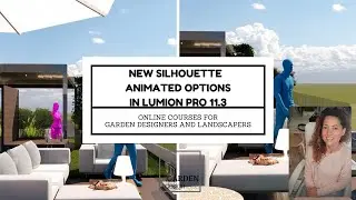 New silhouette  animated options in Lumion PRO 11.3
