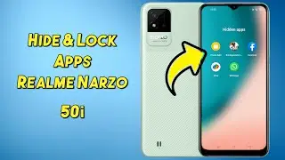 How to Hide and Lock Apps in Realme Narzo 50i in 2025