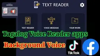 Text Reader Text to Voice apps for content creator/Mobile Legend