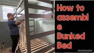 How to assemble easy step Bunk Bed| DIY|The J&M clan