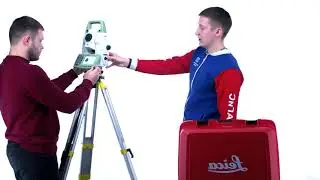 Установка тахеометра в рабочее положение