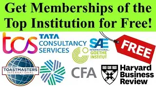 Get Memberships Like Toastmasters, CFA, CSI, Goethe, Harvard for Free | Benefits of working at TCS