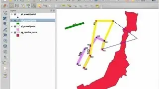 HOW TO QGIS e POSTGIS: polyline to point