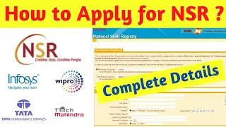 How to apply for National Skills Registry(NSR) | NSR Online Registration 2021 | Complete Details