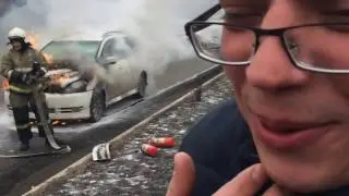 ШАПКОЙ ТУШИ ШАПКОЙ прикол ржу не могу  !!!