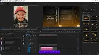 TUTORIAL | Funeral Memory: (Mogrt) Premiere Pro template