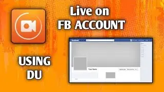 How to Live on FB using DU Screen Recorder 2020 | Easiest Way